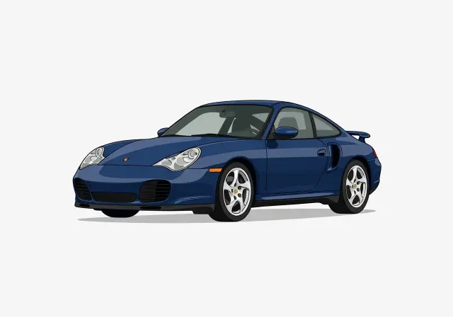 2001 Porsche 911 Turbo Coupe