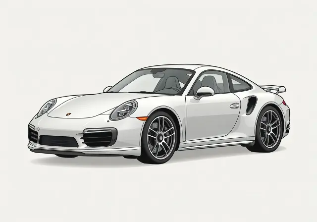 2017 Porsche 911 Turbo Coupe