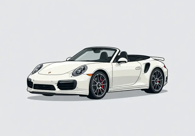 2017 Porsche 911 Turbo S Cabriolet