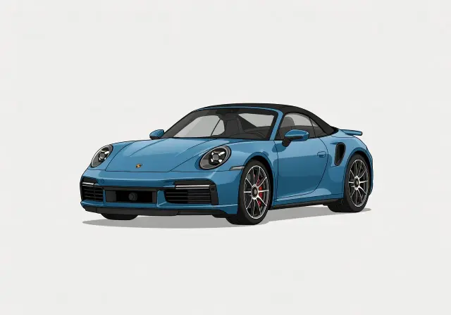 2021 Porsche 911 Turbo S Cabriolet