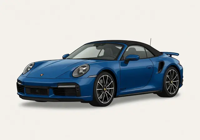 2022 Porsche 911 Turbo S Cabriolet