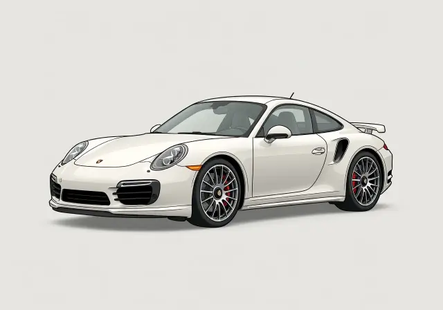2014 Porsche 911 Turbo S Coupe