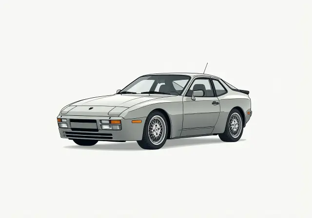 1989 Porsche 944 Turbo Coupe