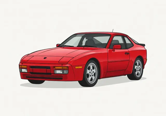 1988 Porsche 944 Turbo S Coupe