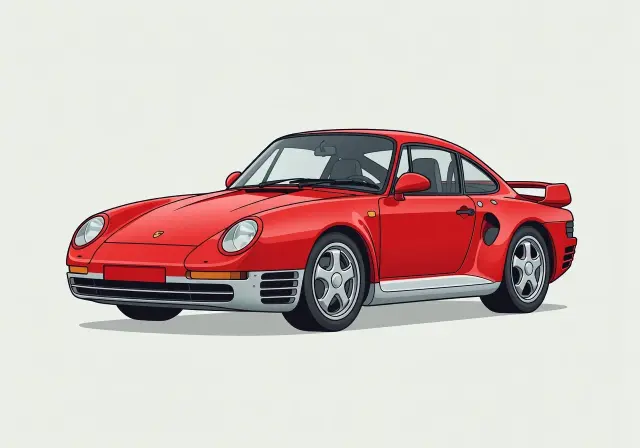 1987 Porsche 959 Coupe