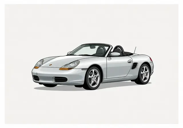 1998 Porsche Boxster Performance Products Convertible