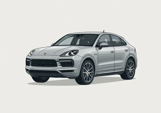 2021 Porsche Cayenne E-Hybrid Coupe PHEV