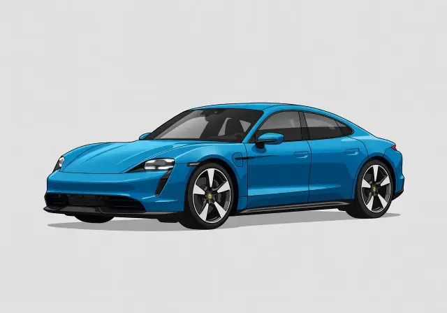 2025 Porsche Taycan Turbo GT