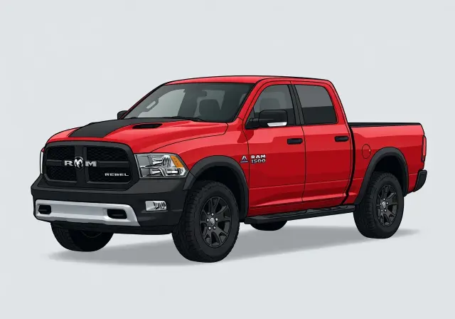 2016 Ram 1500 Rebel Hemi Crew Cab (5.6 ft. Bed)