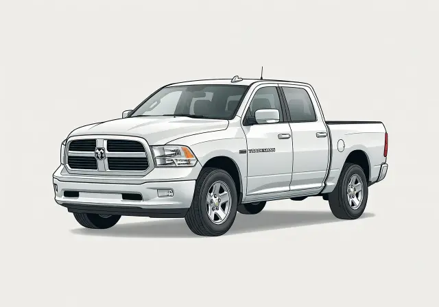 2014 Ram 1500 Tradesman 3.0L EcoDiesel Crew Cab (5.6 ft. Bed)