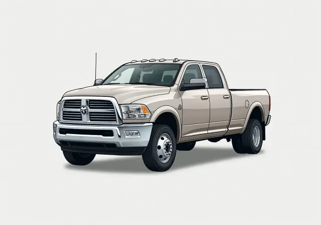 2016 Ram 3500 Heavy Duty Limited 6.7L  Crew Cab DRW (8 ft Bed)