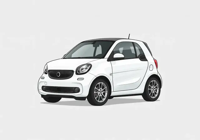 2017 Smart Fortwo Electric Drive Prime Coupe