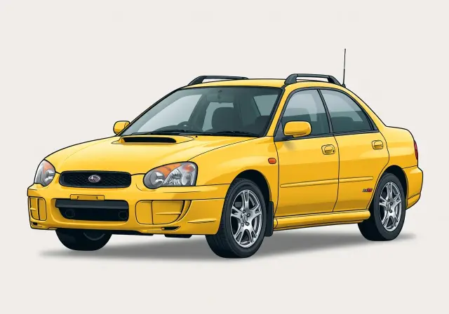 2000 Subaru Impreza 2.5RS Sedan