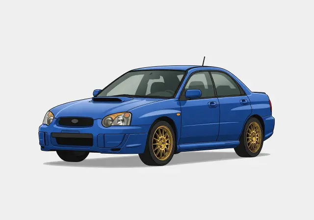 2002 Subaru Impreza 2.5RS Sedan