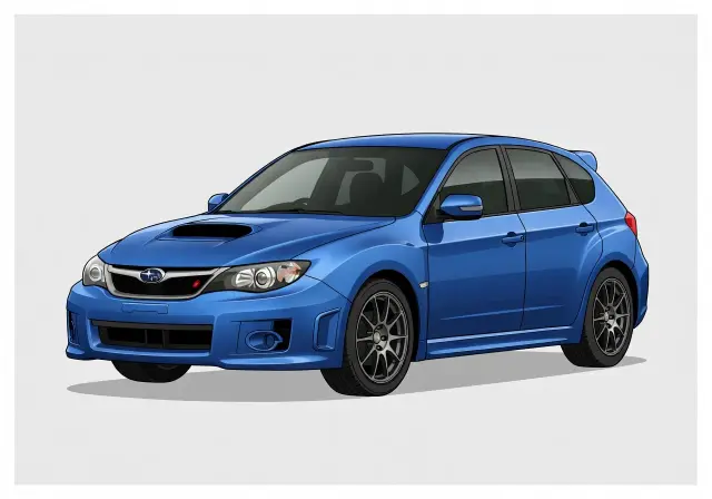 2008 Subaru Impreza WRX Hatchback
