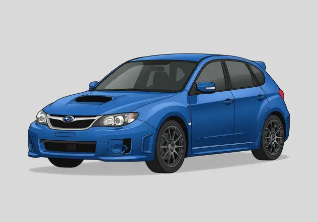 2009 Subaru Impreza WRX Hatchback SPT