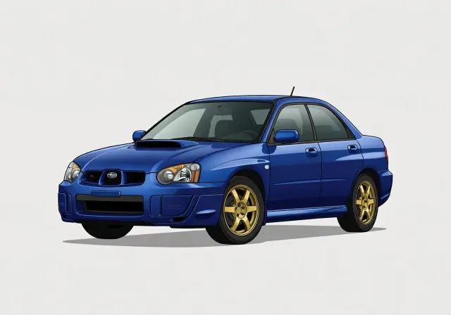 2003 Subaru Impreza WRX M2 Sedan