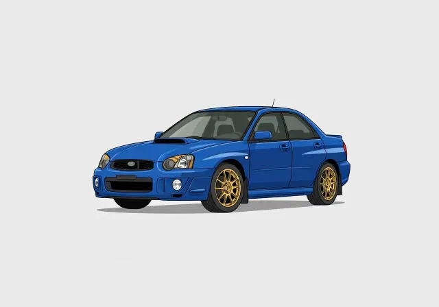 2002 Subaru Impreza WRX Sedan