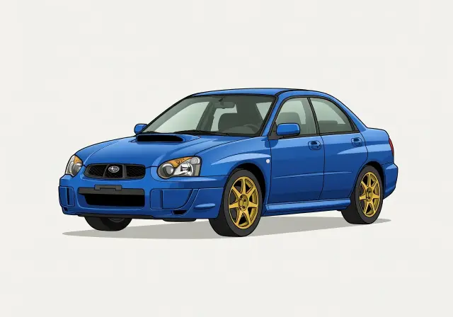 2003 Subaru Impreza WRX Sedan