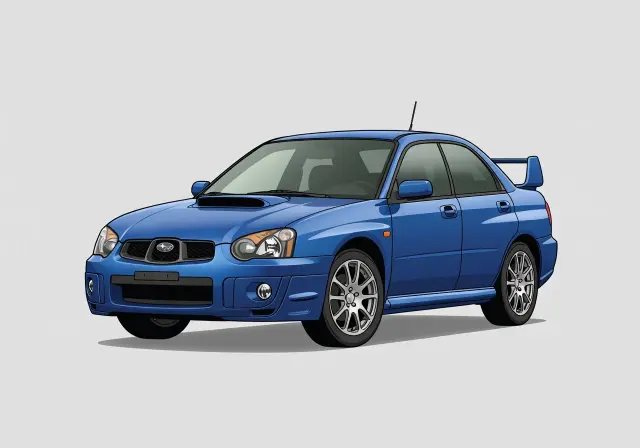 2004 Subaru Impreza WRX Sedan