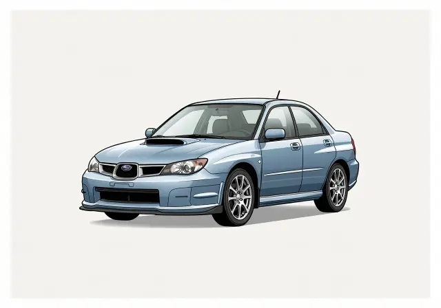 2007 Subaru Impreza WRX Sedan
