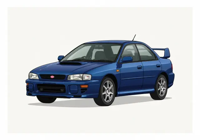 1996 Subaru Impreza WRX Sedan (Jap Spec)