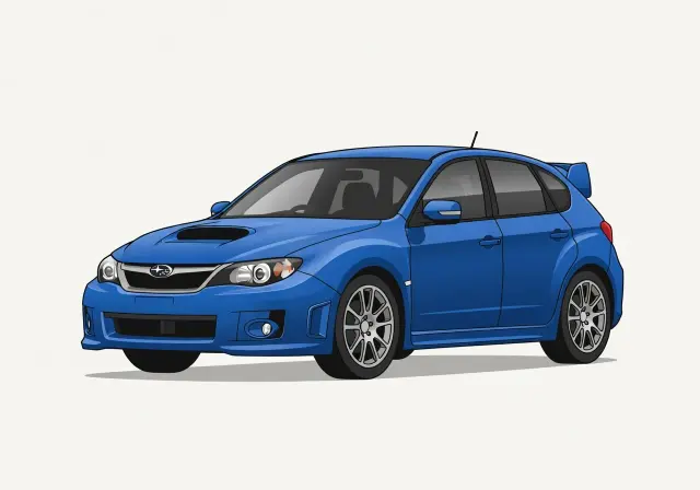 2008 Subaru Impreza WRX STI Hatchback