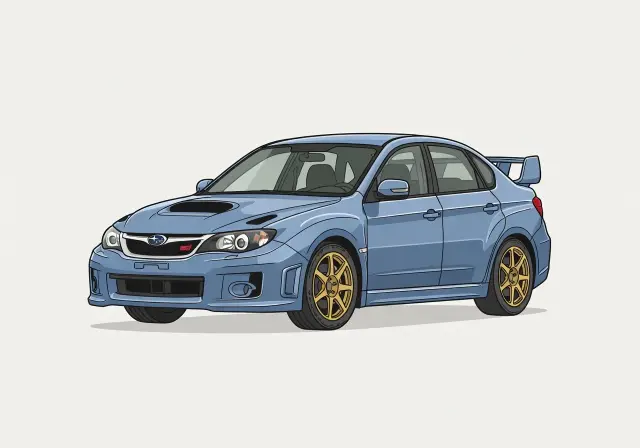 2011 Subaru Impreza WRX STI Limited Sedan