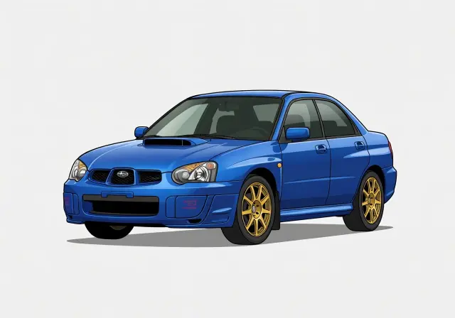 2004 Subaru Impreza WRX STI Sedan