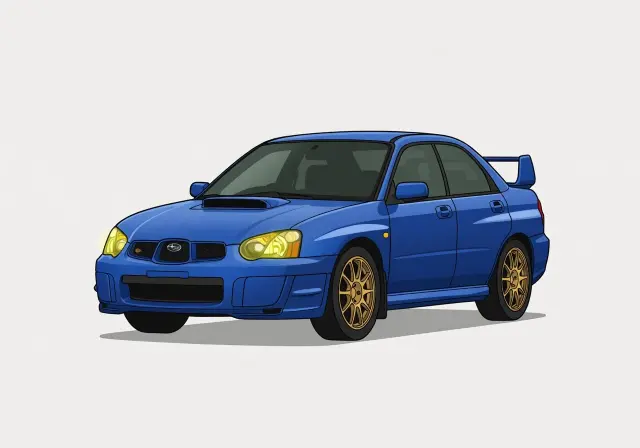 2005 Subaru Impreza WRX STI Sedan