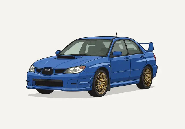 2006 Subaru Impreza WRX STI Sedan