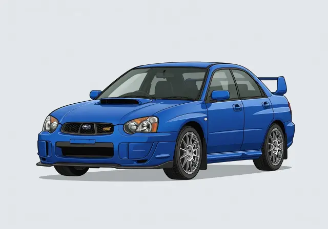 2003 Subaru Impreza WRX STI Type RA Spec C Sedan (Jap Spec)