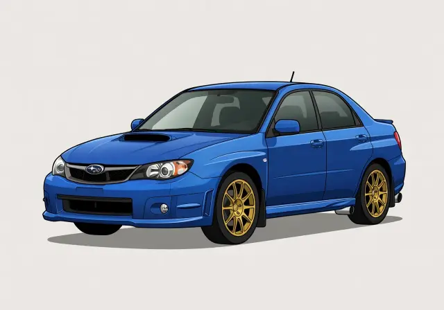2007 Subaru Impreza WRX TR Sedan