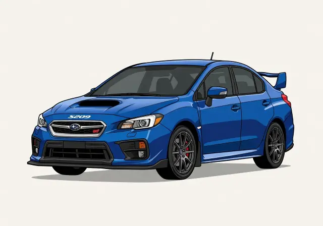 2020 Subaru WRX STI S209 Sedan