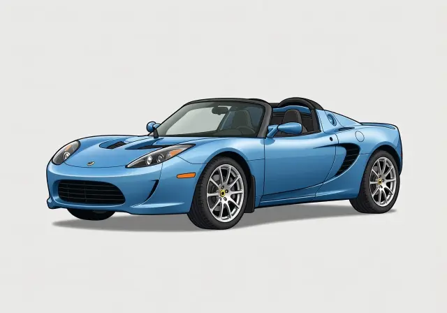 2008 Tesla Roadster Convertible