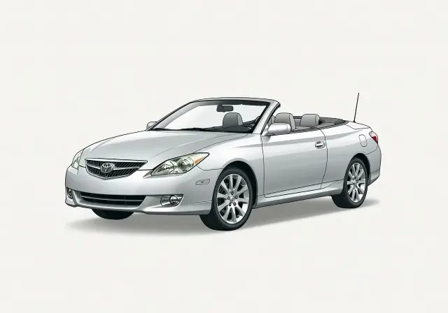 2004 Toyota Camry Solara SLE V6 Convertible
