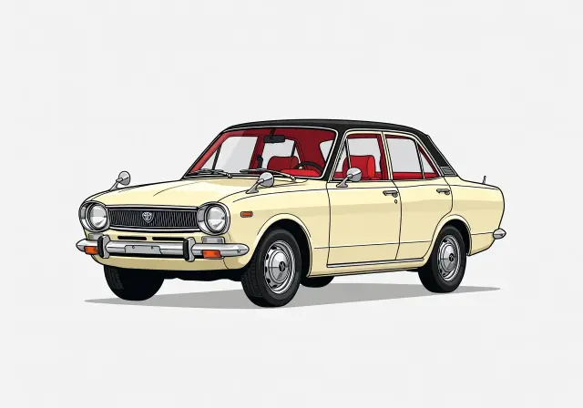 1968 Toyota Corolla 1100 2-door Sedan
