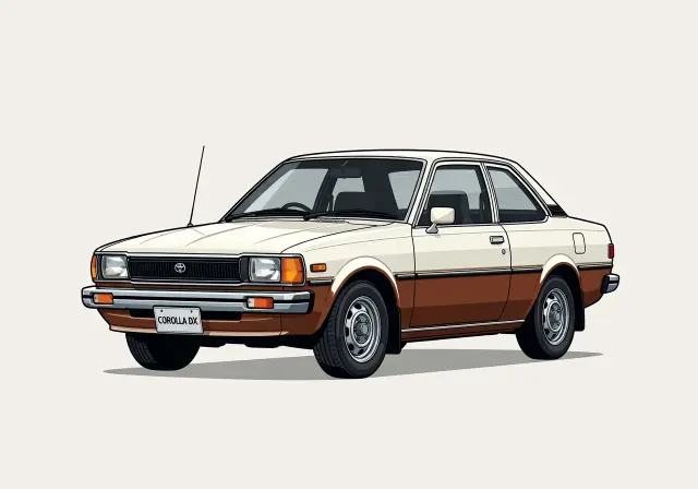 1980 Toyota Corolla Deluxe Sport Coupe