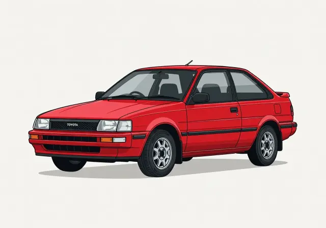 1987 Toyota Corolla FX16 GT-S 3-door Hatchback