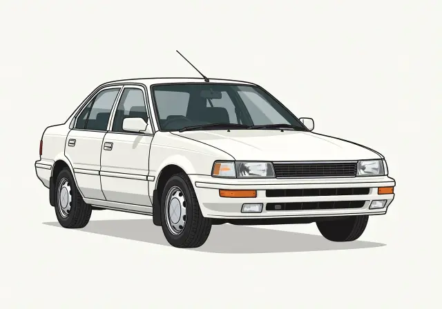 1988 Toyota Corolla Sedan