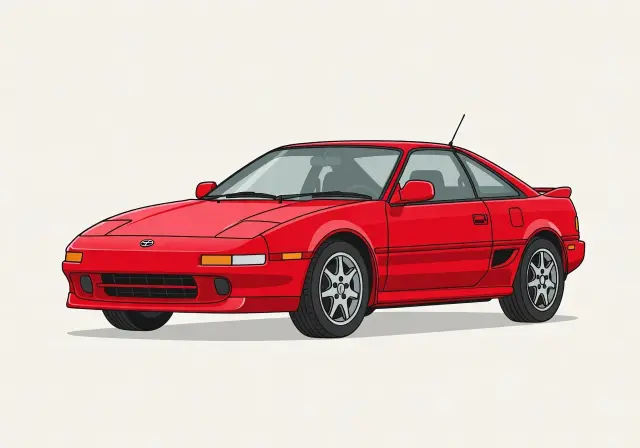 1988 Toyota MR2 Supercharged Coupe