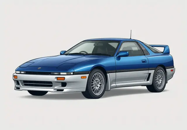 1988 Toyota Supra Cartech Turbo Hatchback Coupe
