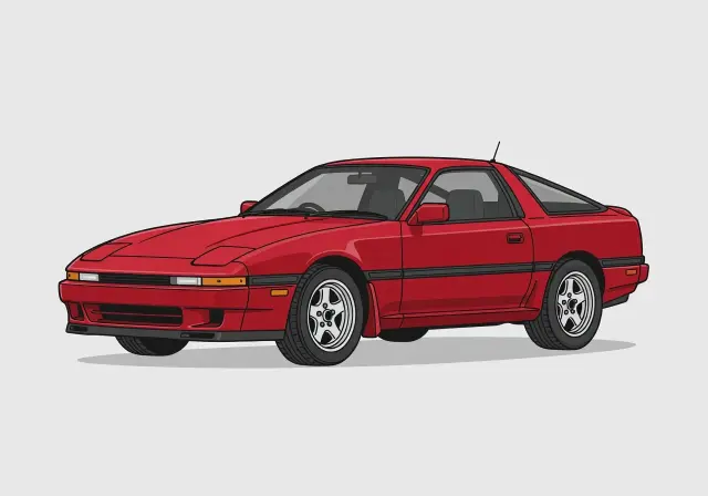 1987 Toyota Supra Turbo Hatchback Coupe