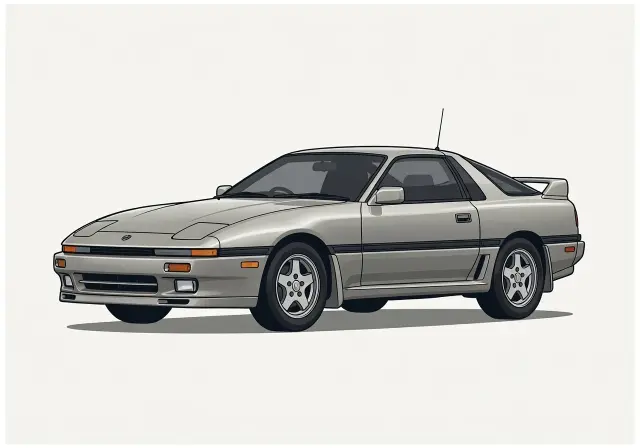 1989 Toyota Supra Turbo Hatchback Coupe