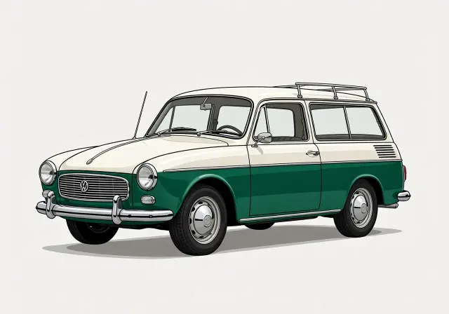 1963 Volkswagen 1500 Variant 3-door Wagon
