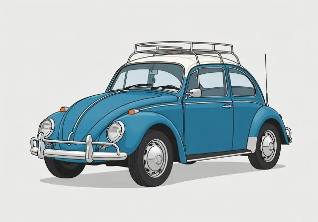 1964 Volkswagen Beetle 1200 Coupe