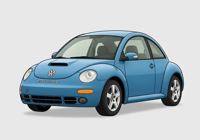 1999 Volkswagen Beetle EIP Supercharged Beetle Hatchback