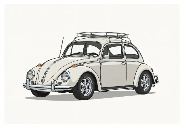 1962 Volkswagen Beetle EMPI Coupe