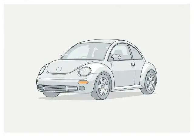 2001 Volkswagen Beetle HPA Motorsports GT6 Hatchback
