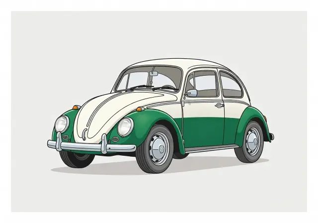 1955 Volkswagen Beetle MAG Supercharged 1200 Coupe